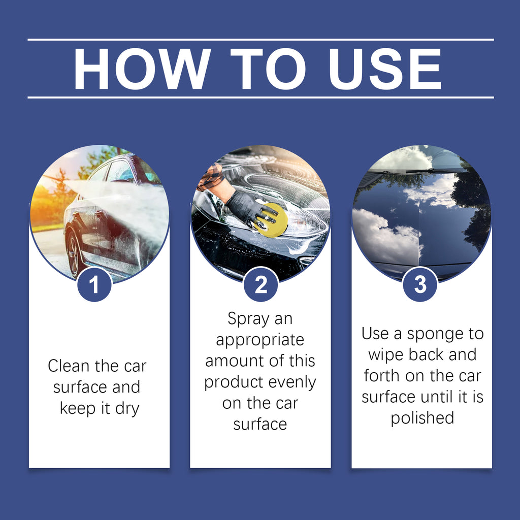 Homonth Car Coating Agent, Protect Car Paint, Improve Gloss, Anti-Stain Clean And Refurbished Car Coating Agent