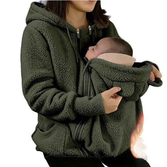 corduroy hooded sweatshirt