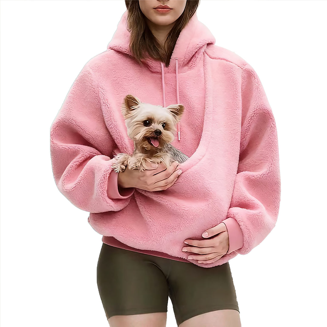 dog carrier hoodie
