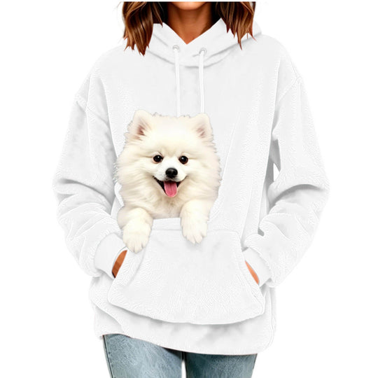 dog carrier hoodie
